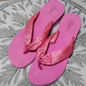 Candies Size 11 Pink Flip Flops